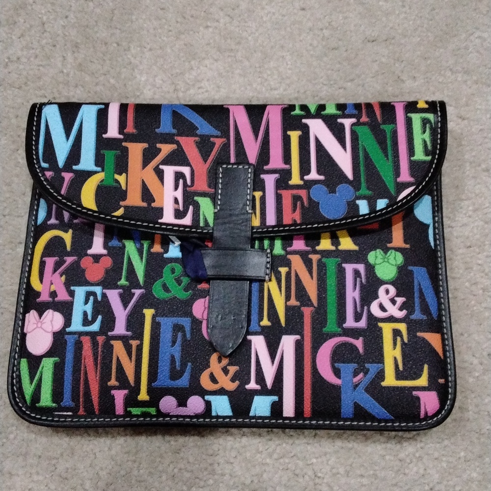 Disney Multicolor Letter Print pouch - Picture 4 of 4